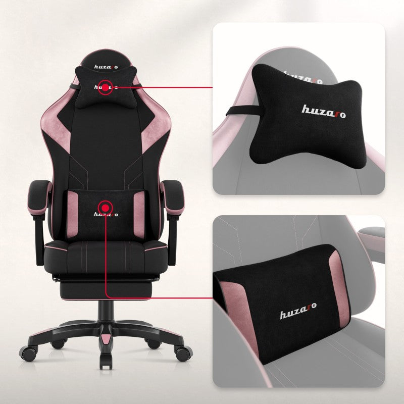 Huzaro Force 3.7 Pink gaming stolica - slika 15