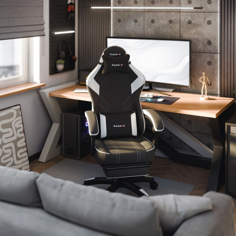 Gaming stolica Huzaro Force 3.7 White Carbon - slika 3