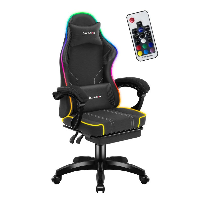 Gaming stolica Huzaro Force 3.7 RGB Black - slika 1