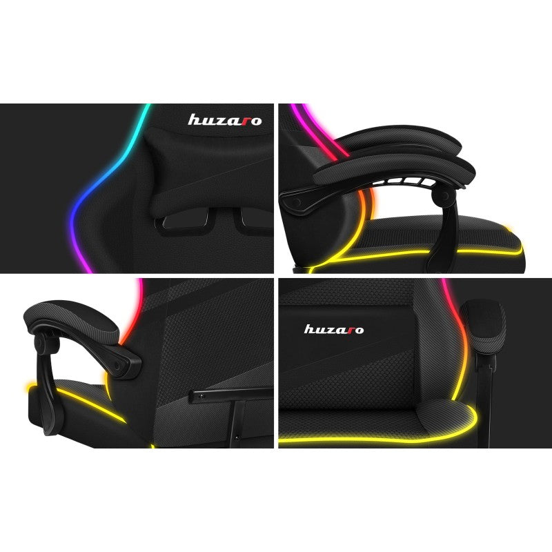 Huzaro Force 4.4 RGB Black gaming stolica - slika 9
