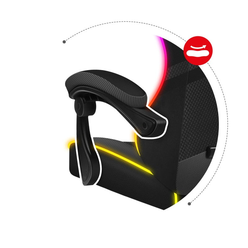 Huzaro Force 4.4 RGB Black gaming stolica - slika 10