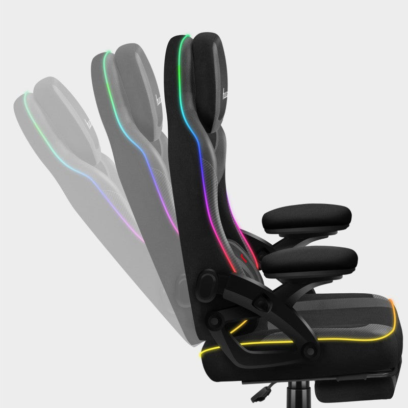 Huzaro Force 4.6 RGB Black Mesh gaming stolica - slika 3