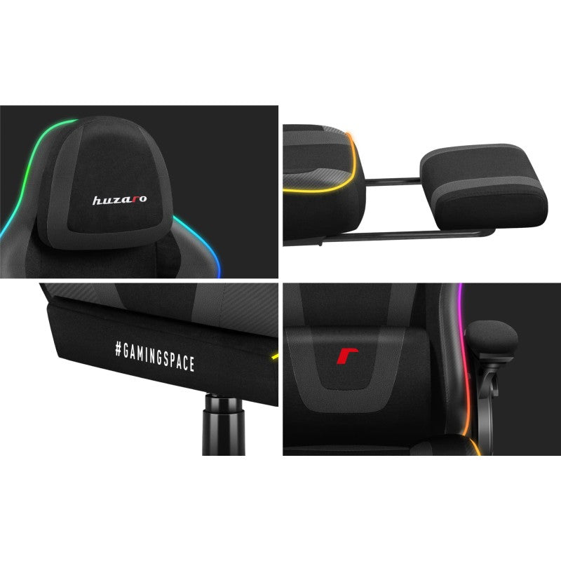 Huzaro Force 4.6 RGB Black Mesh gaming stolica - slika 12