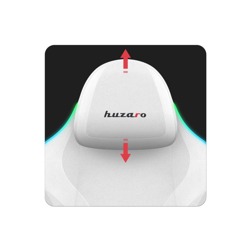 Huzaro Force 4.6 RGB White Mesh gaming stolica - slika 10