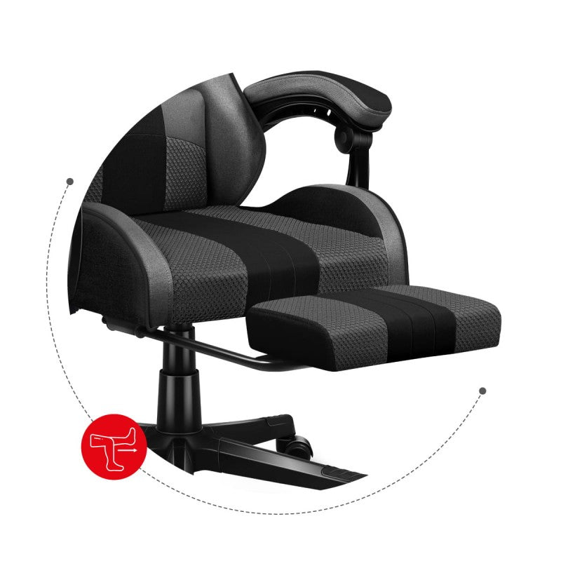 Huzaro Force 4.7 Grey Mesh Gaming stolica - slika 5