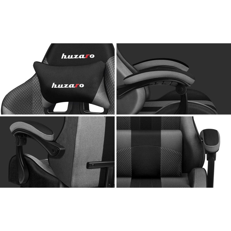 Huzaro Force 4.7 Grey Mesh Gaming stolica - slika 16