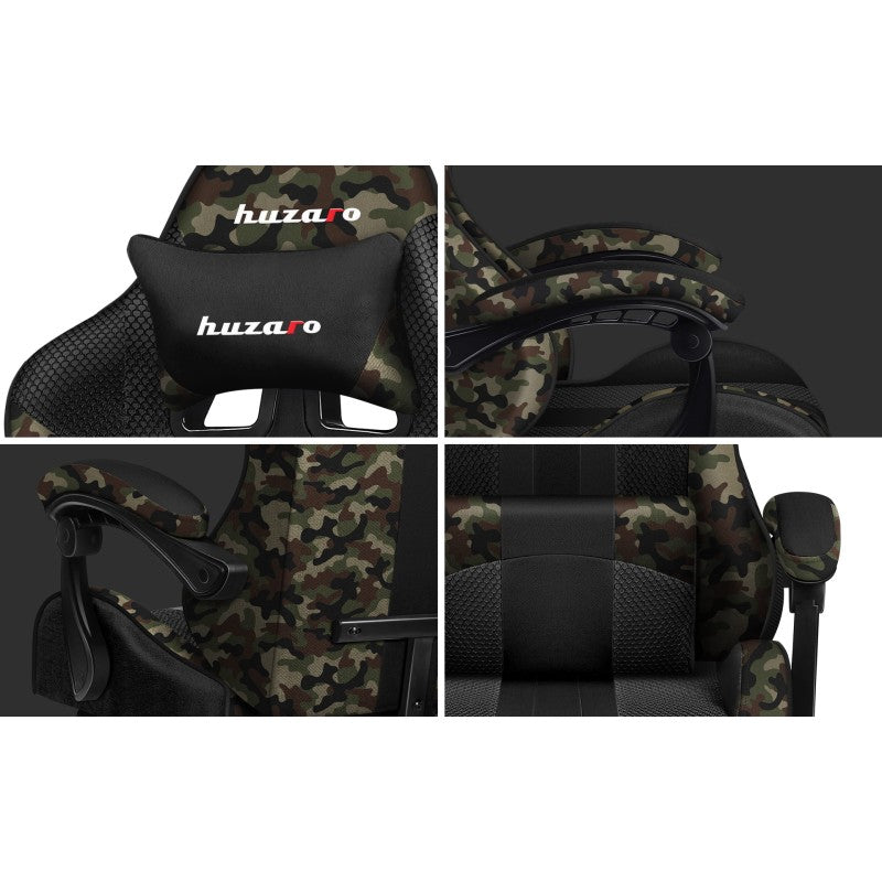 Huzaro Force 4.7 Camo Mesh Gaming stolica - slika 13