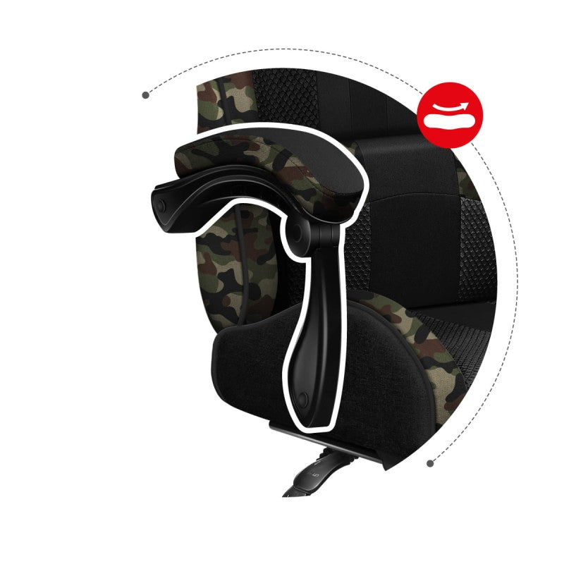 Huzaro Force 4.7 Camo Mesh Gaming stolica - slika 16