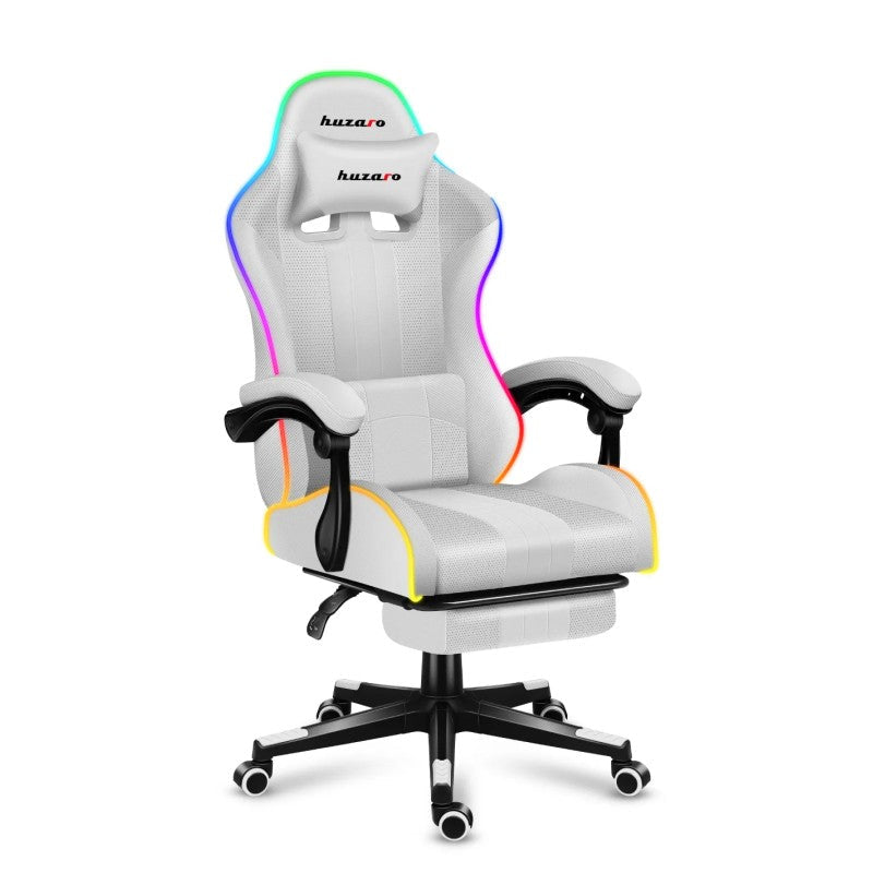 Gaming stolica Huzaro Force 4.7 RGB White - slika 6