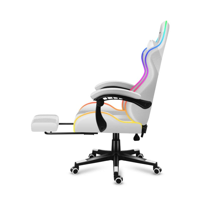 Gaming stolica Huzaro Force 4.7 RGB White - slika 8