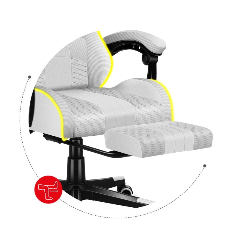 Gaming stolica Huzaro Force 4.7 RGB White - slika 19
