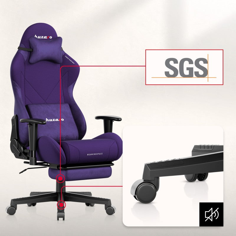 Huzaro Gaming stolica Force 5.7 Purple - slika 2