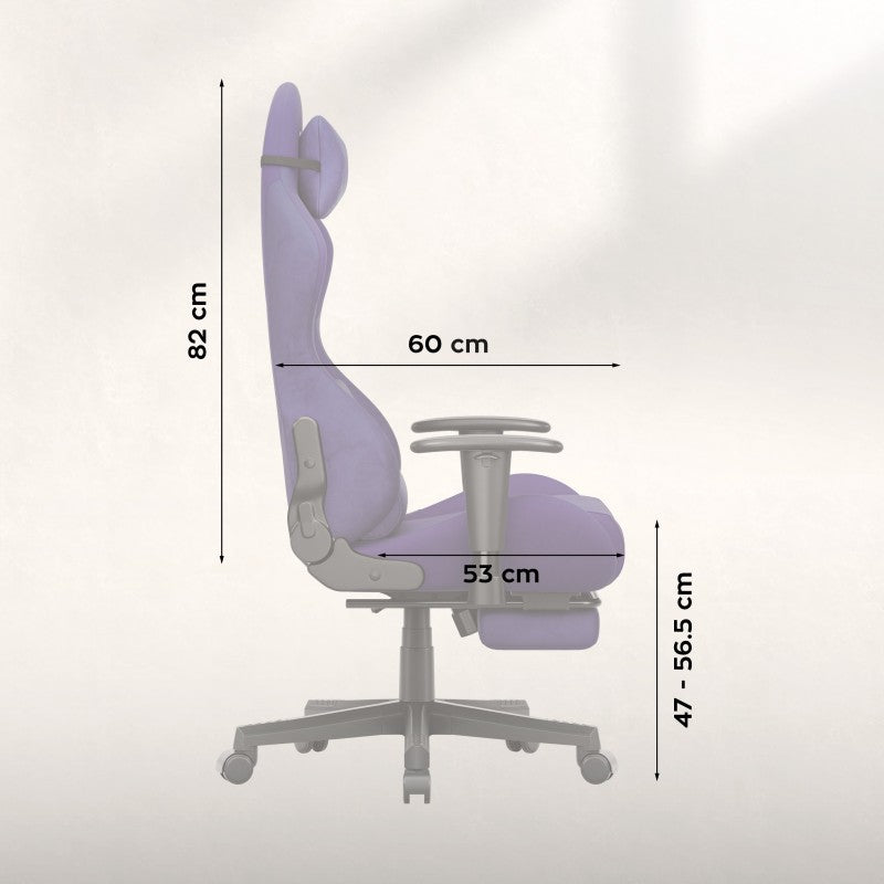 Huzaro Gaming stolica Force 5.7 Purple - slika 10