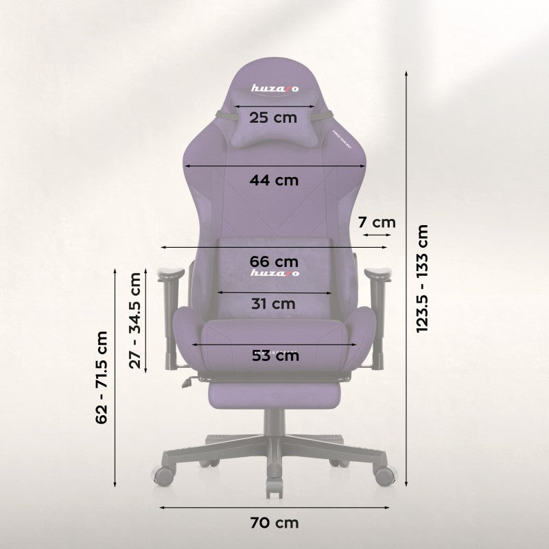 Huzaro Gaming stolica Force 5.7 Purple - slika 12
