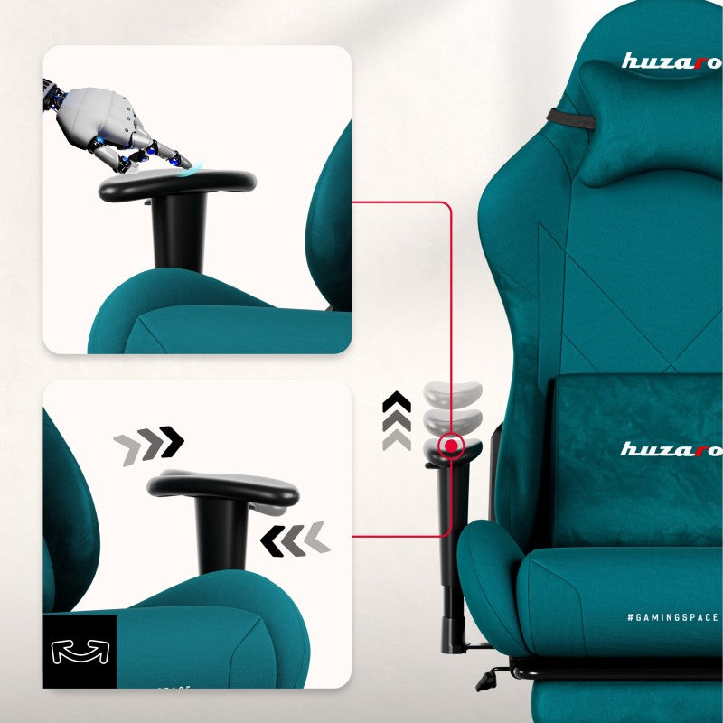 Huzaro Force 5.7 Teal gaming stolica - slika 11