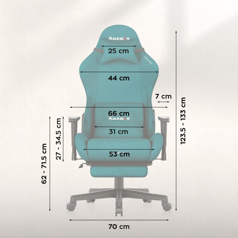 Huzaro Force 5.7 Teal gaming stolica - slika 20