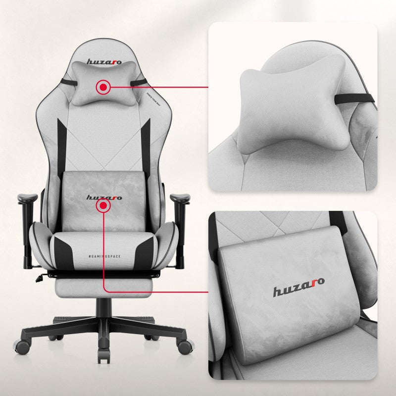 Huzaro Force 5.7 Grey gaming stolica - slika 4
