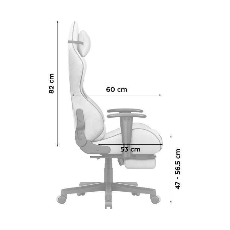 Huzaro Force 5.7 Grey gaming stolica - slika 16
