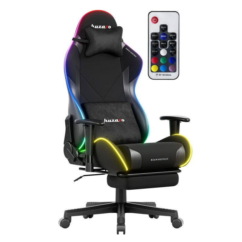 Huzaro Force 5.7 RGB Black gaming stolica - slika 1