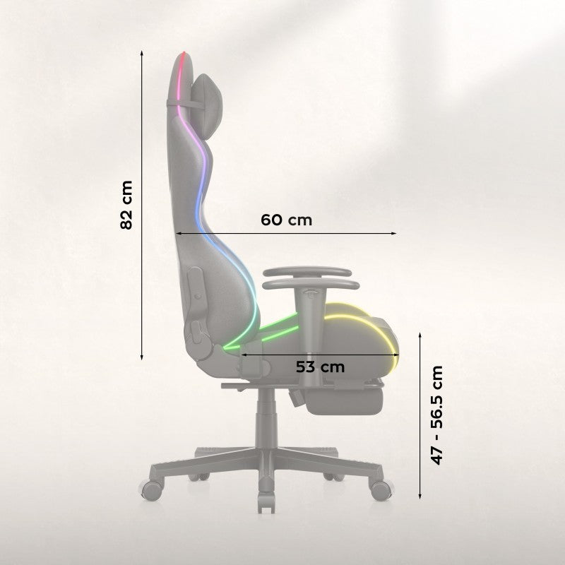 Huzaro Force 5.7 RGB Black gaming stolica - slika 16