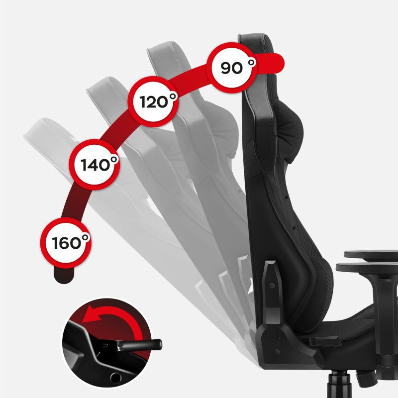 Huzaro Force 7.6 gaming stolica Black - slika 3