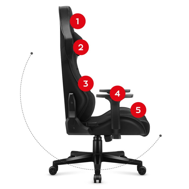 Huzaro Force 7.6 gaming stolica Black - slika 12