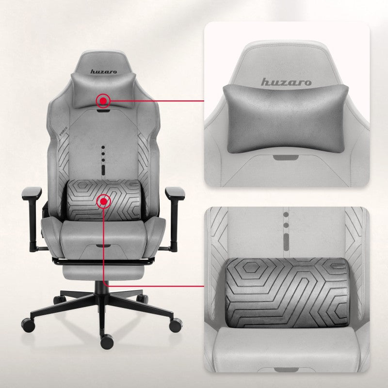 Huzaro Force 8.1 Grey gaming stolica - slika 2