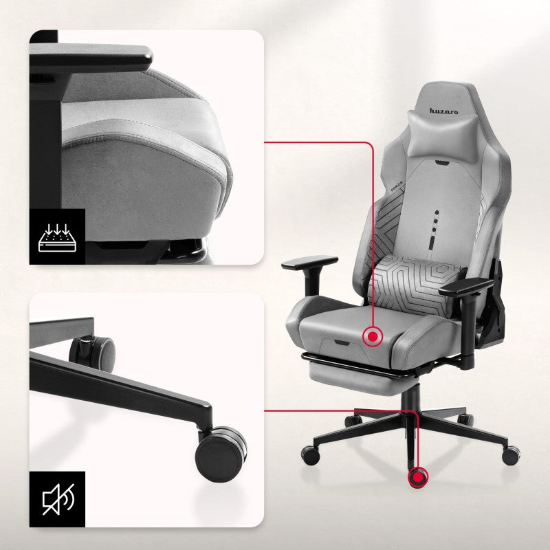Huzaro Force 8.1 Grey gaming stolica - slika 8