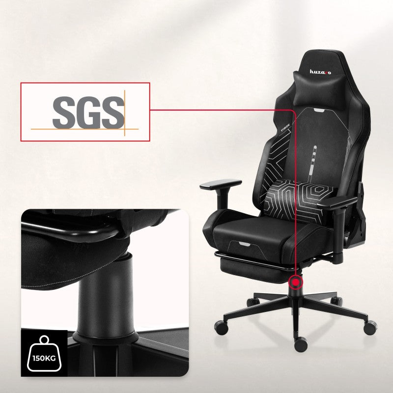 Huzaro Force 8.1 gaming stolica Black - slika 6
