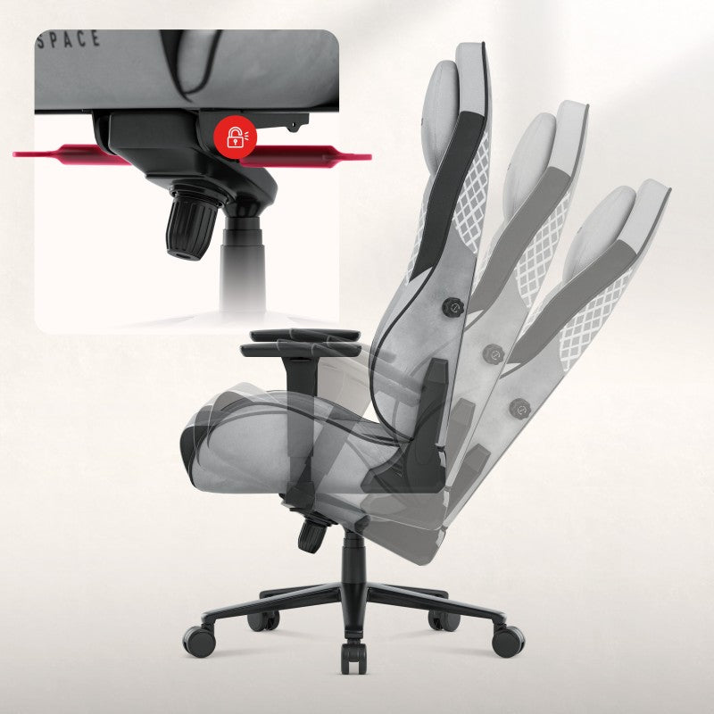 Gaming stolica Huzaro Force 8.3 Grey Suede - slika 2