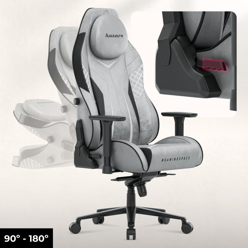 Gaming stolica Huzaro Force 8.3 Grey Suede - slika 11