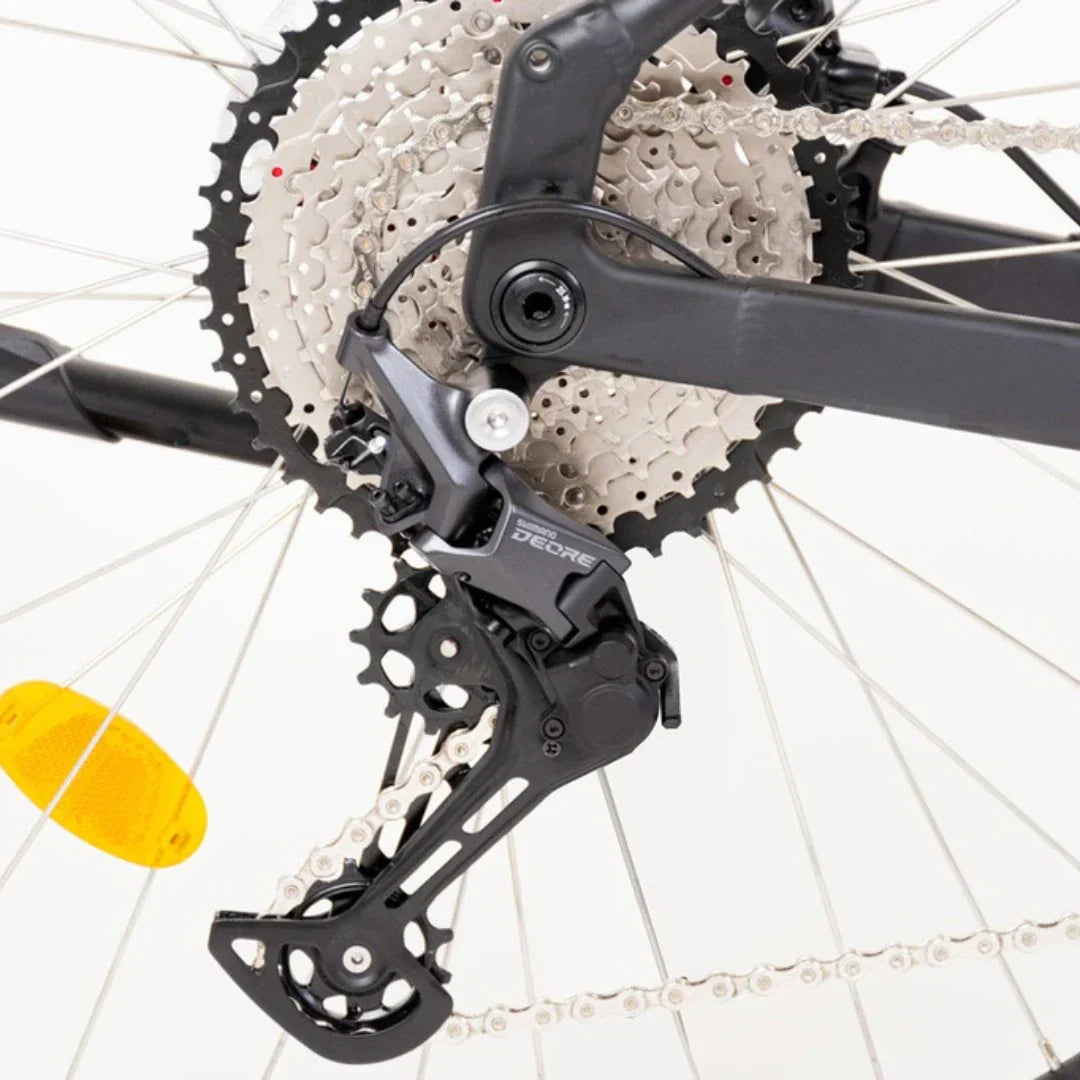 Stražnji mjenjač Shimano Deore na električnom biciklu Econo Gams MTB C5-1, detaljan prikaz