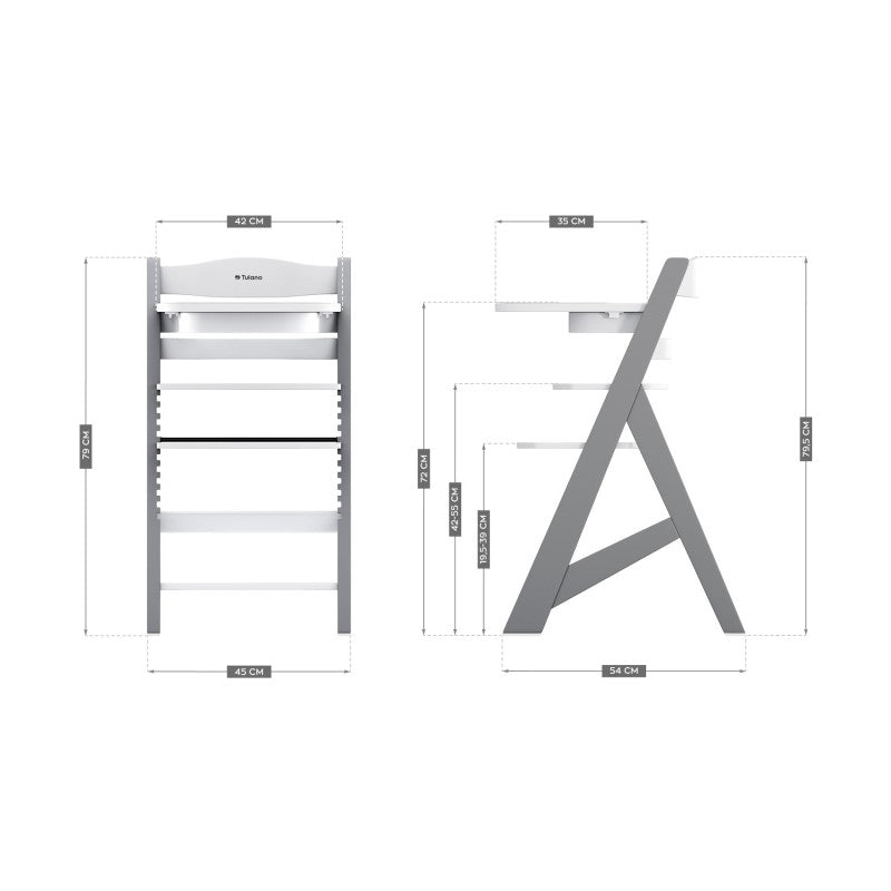 Morsel 40 Grey-White hranilica