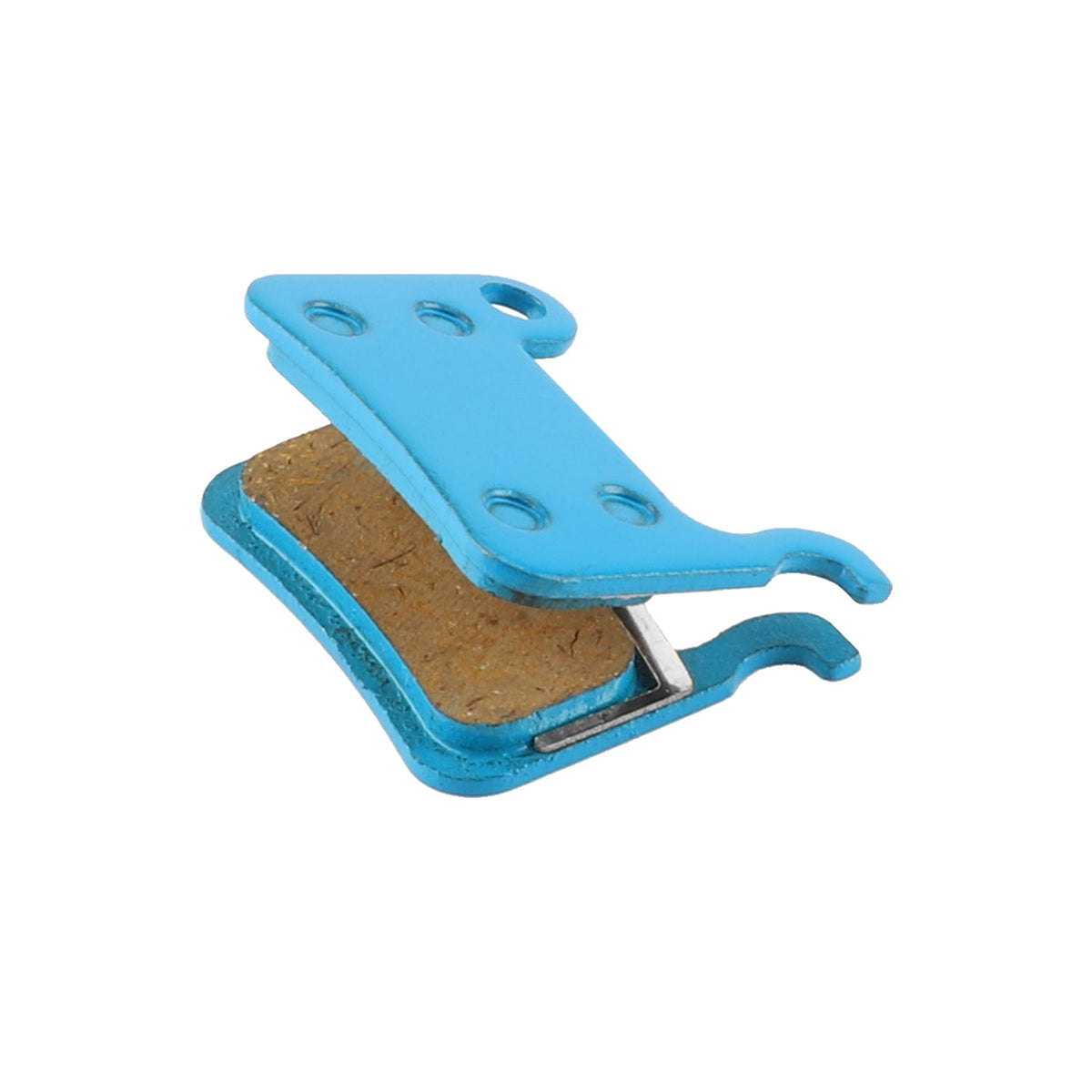 Keramičke kočne pločice za Zoom Xtech kočnice, plave boje, detaljan prikaz s oprugom