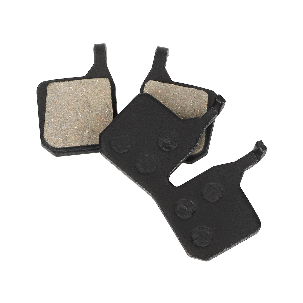 Kočne pločice Magura MT5 MT7 za električni romobil Dualtron Storm, set crnih pločica, pogled odozgo