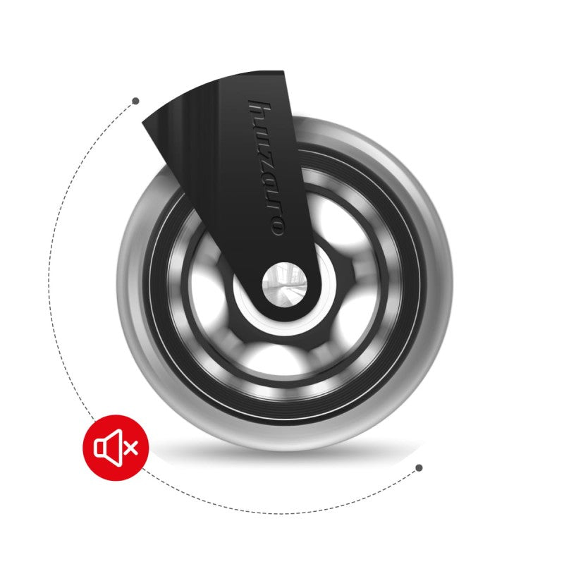 Huzaro Casters 2.0 Black kotačići za stolicu - slika 7