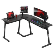 Huzaro Hero 6.0 Black 147 cm kutni gaming stol - slika 1