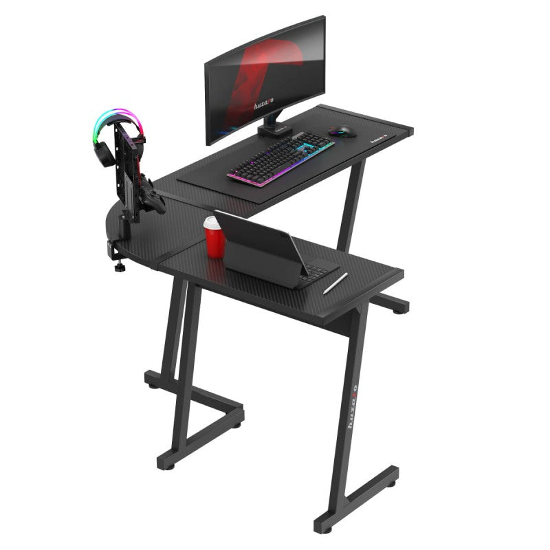 Huzaro Hero 6.0 Black 147 cm kutni gaming stol - slika 8