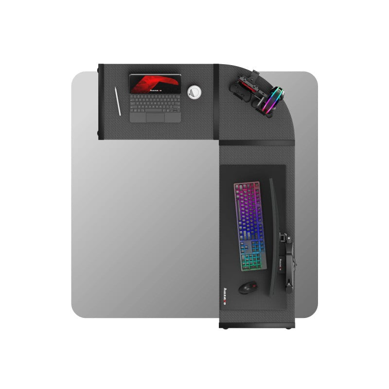 Huzaro Hero 6.0 Black 147 cm kutni gaming stol - slika 18