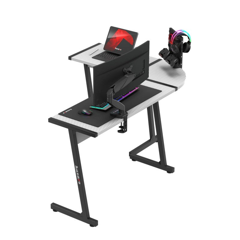 Huzaro Hero 6.0 White 147 cm kutni gaming stol - slika 6