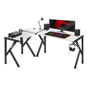 Huzaro Hero 6.3 White 154 cm kutni gaming stol - slika 1