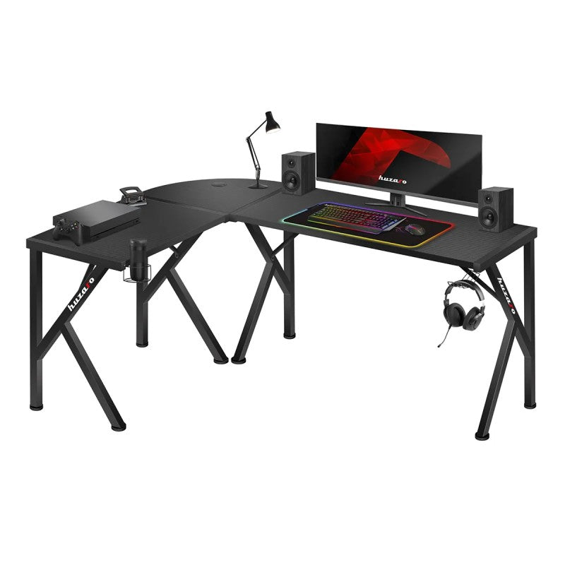 Huzaro Hero 6.3 Black 154 cm kutni gaming stol - slika 1
