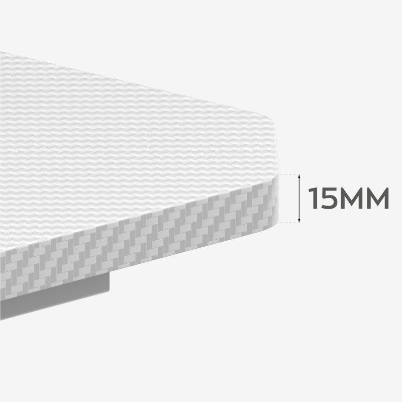 Huzaro Hero 7.3 White 140 cm podesivi kutni gaming stol - slika 15