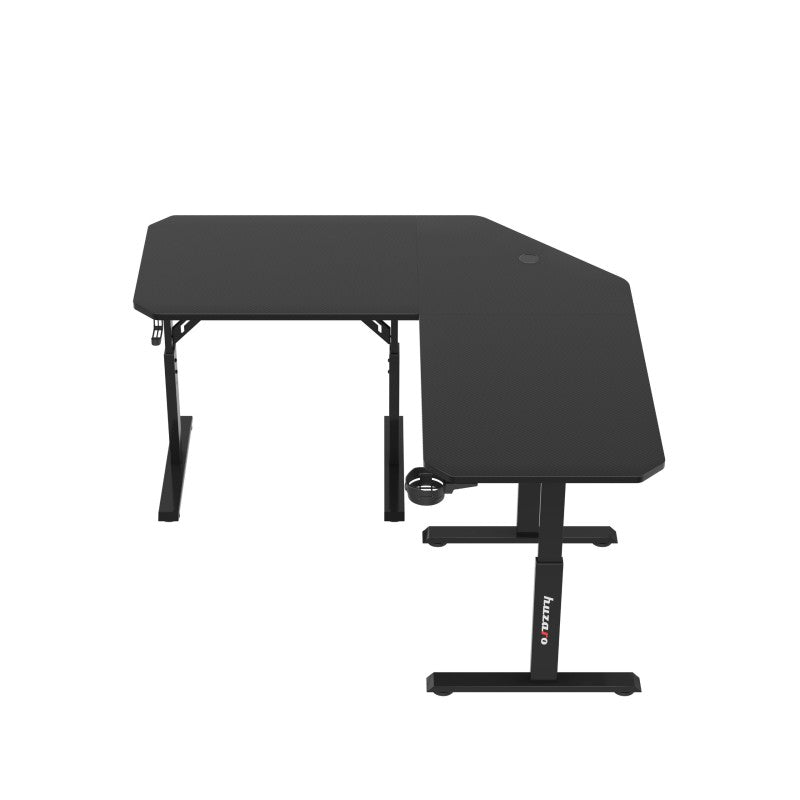 Huzaro Hero 7.3 Black 140 cm podesivi kutni gaming stol - slika 17