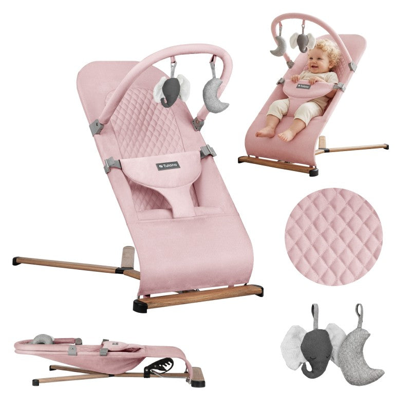 Tulano Moon 30 Pink njihaljka za bebe - slika 3