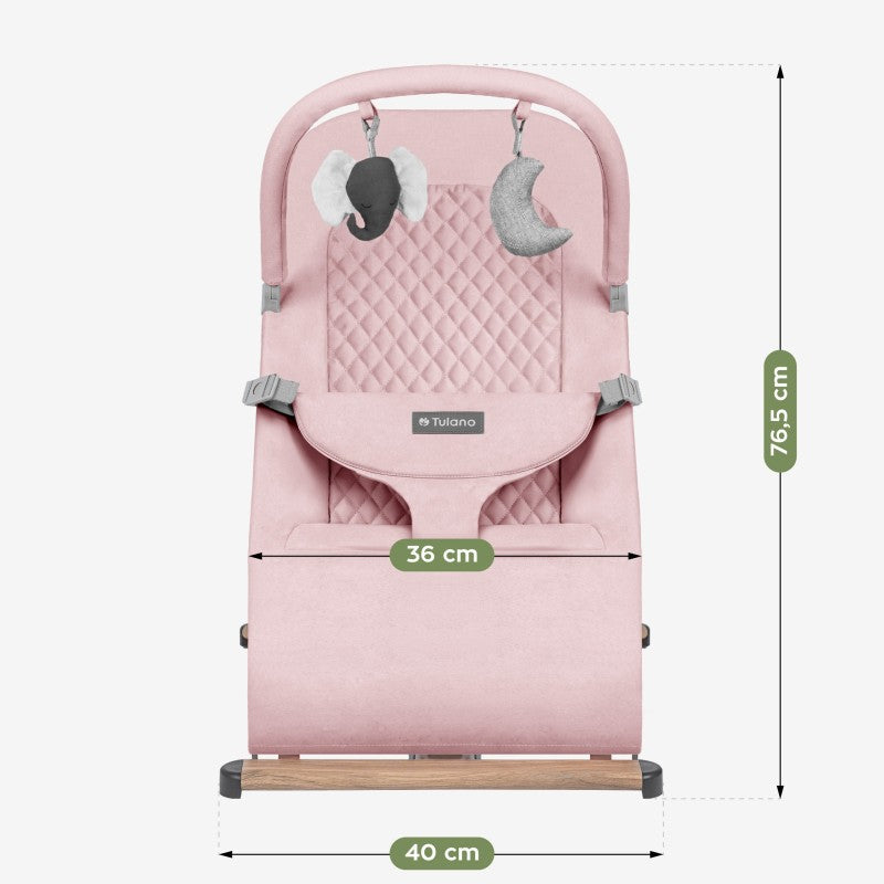 Tulano Moon 30 Pink njihaljka za bebe - slika 5