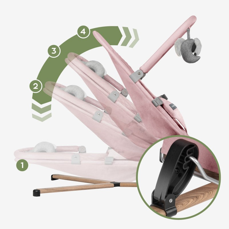 Tulano Moon 30 Pink njihaljka za bebe - slika 6