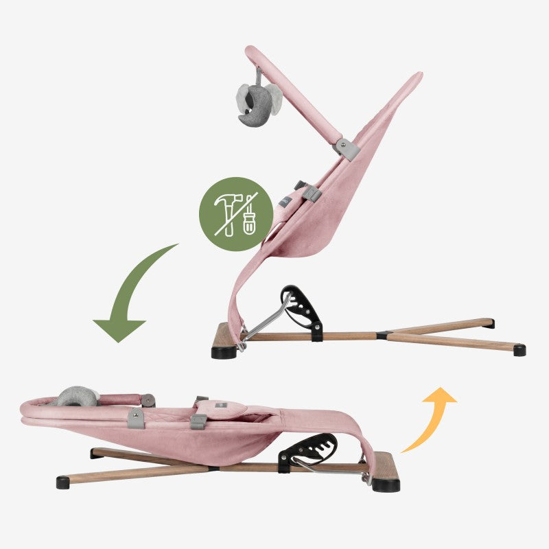 Tulano Moon 30 Pink njihaljka za bebe - slika 7