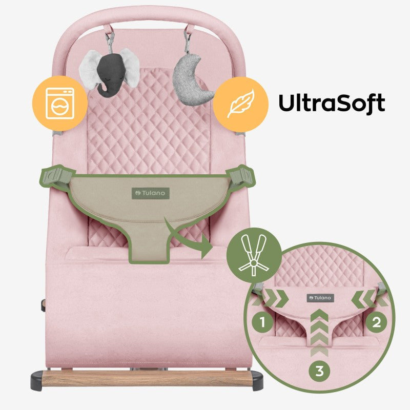 Tulano Moon 30 Pink njihaljka za bebe - slika 9