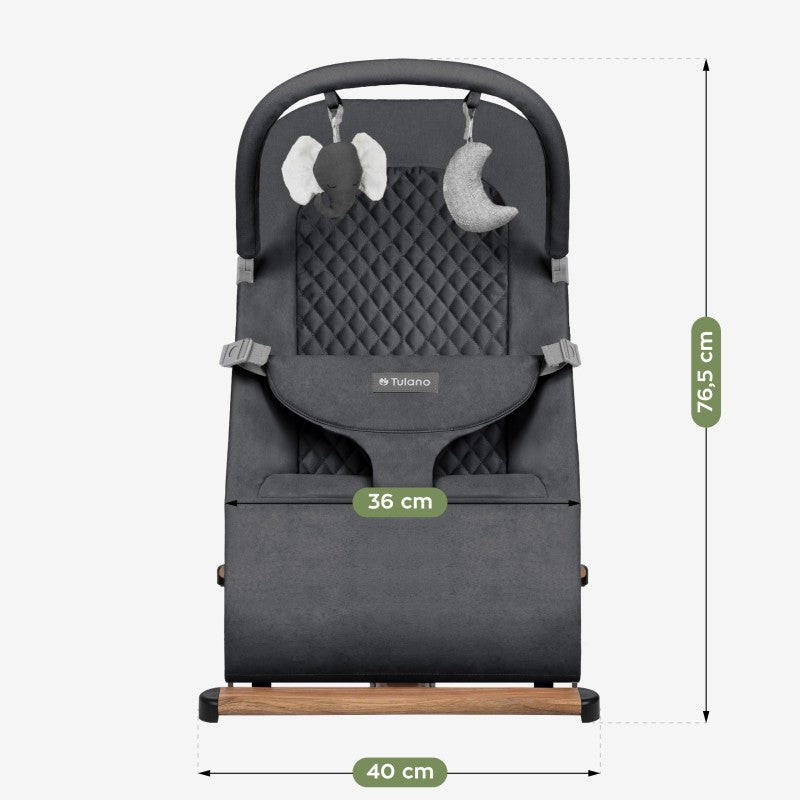 Tulano Moon 30 Graphite njihaljka za bebe - slika 5